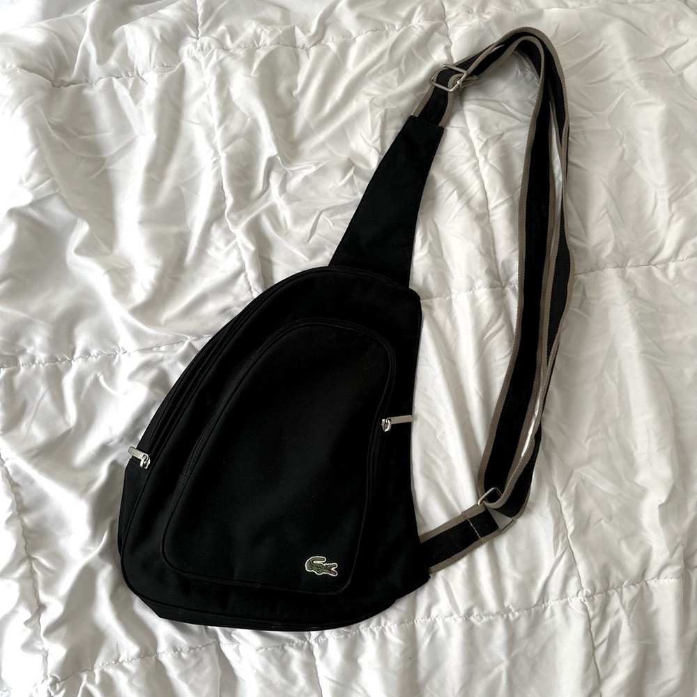 Y2K Lacoste Sling Bag